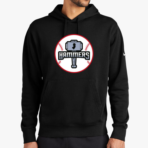 Club Fleece Sleeve Swoosh Pullover Hoodie Thumbnail