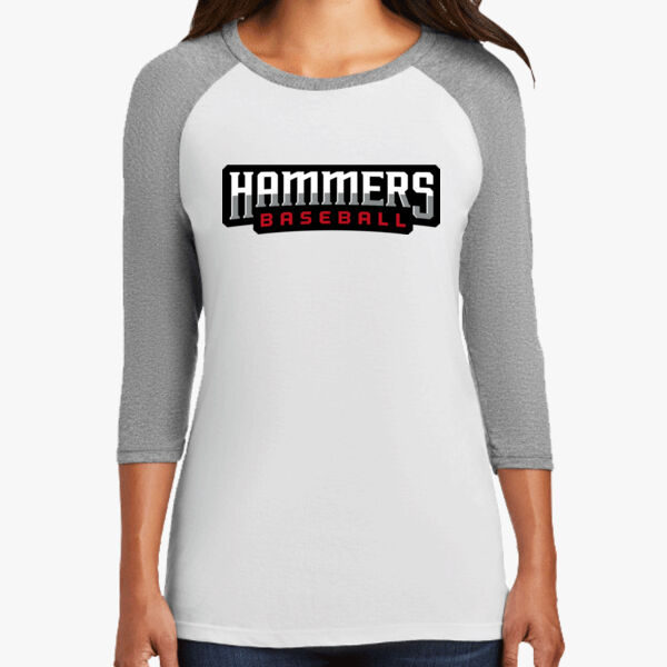 Women's Perfect Tri ® 3/4 Sleeve Raglan Thumbnail