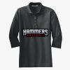 Women's Silk Touch 3/4 Sleeve Polo Thumbnail